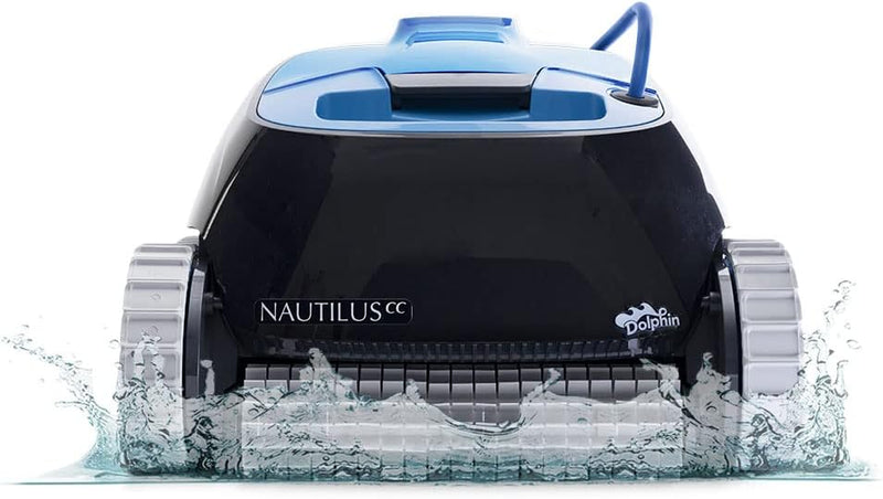 Dolphin Nautilus Pool-Up Robotic Pool Vacuum Cleaner up to 26 FT - Wall Climbing with Scrubber Brush