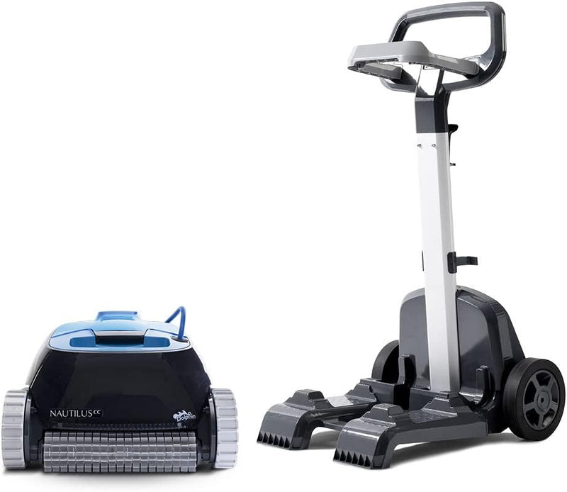 Dolphin Nautilus Pool-Up Robotic Pool Vacuum Cleaner up to 26 FT - Wall Climbing with Scrubber Brush